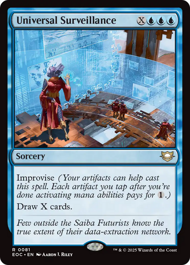 Universal Surveillance [Edge of Eternities Commander] | PLUS EV GAMES 