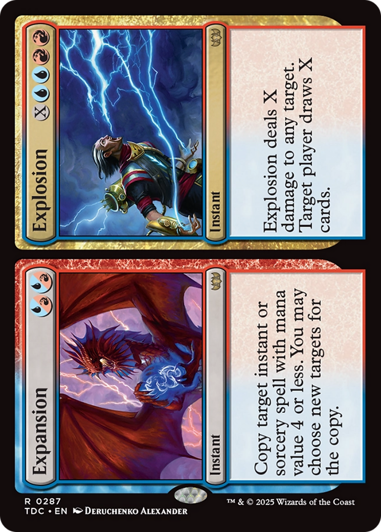 Expansion // Explosion [Tarkir: Dragonstorm Commander] | PLUS EV GAMES 