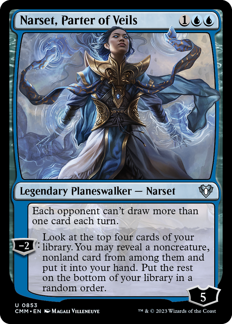 Narset, Parter of Veils [Commander Masters] | PLUS EV GAMES 