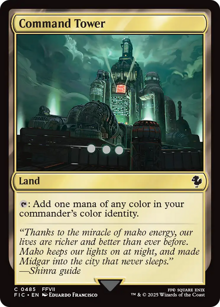 Command Tower (0485) [FINAL FANTASY Commander] | PLUS EV GAMES 