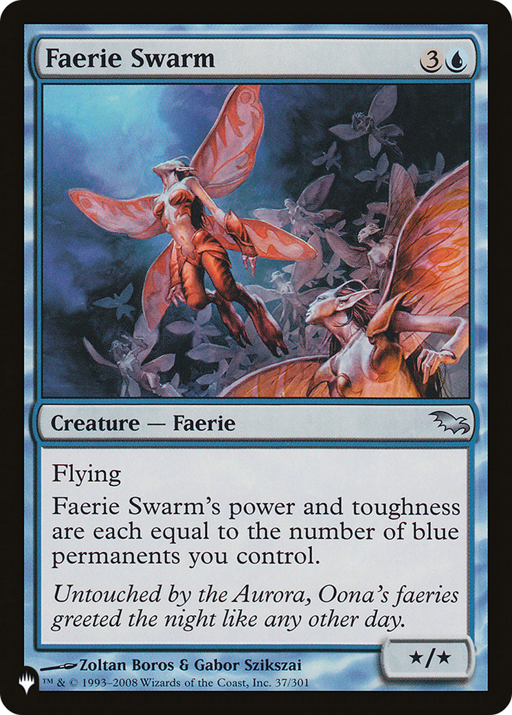 Faerie Swarm [The List Reprints] | PLUS EV GAMES 