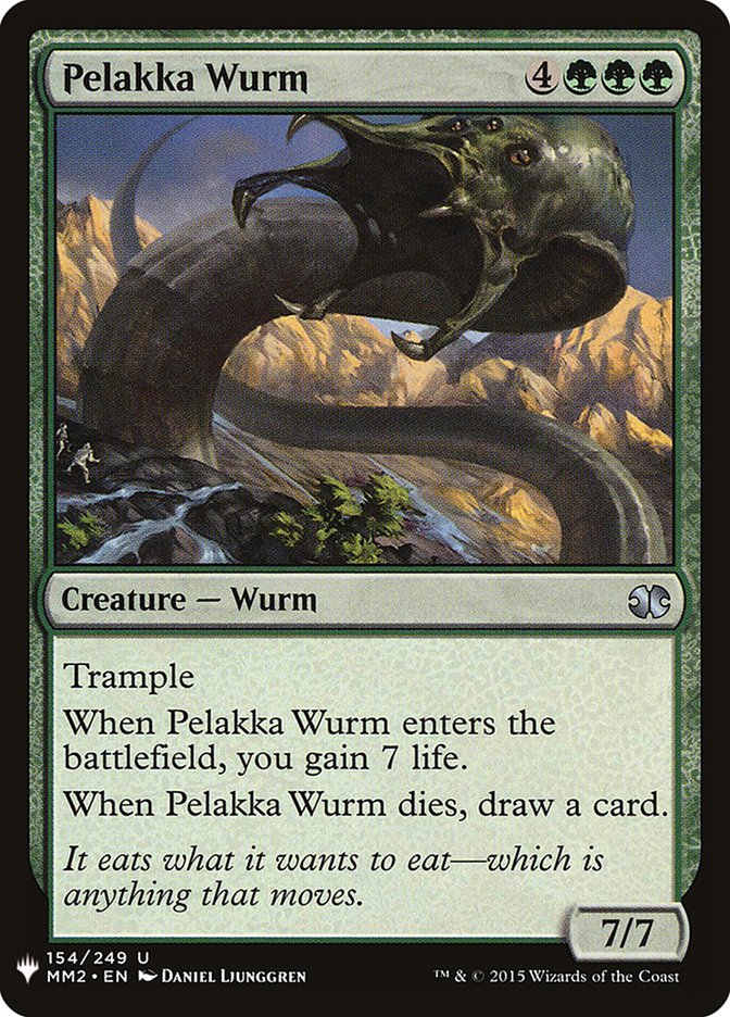 Pelakka Wurm [Mystery Booster] | PLUS EV GAMES 