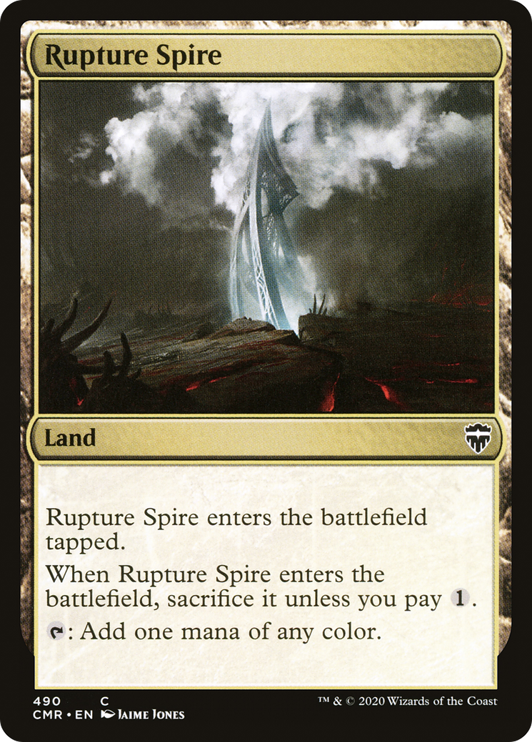 Rupture Spire [Commander Legends]