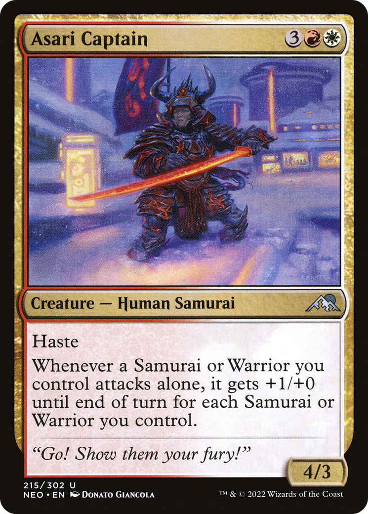 Asari Captain [Kamigawa: Neon Dynasty]