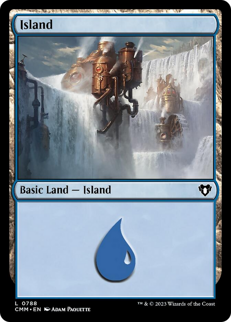 Island (788) [Commander Masters] | PLUS EV GAMES 