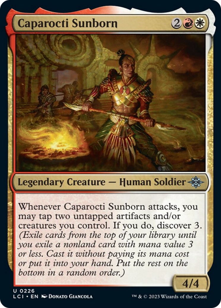 Caparocti Sunborn [The Lost Caverns of Ixalan] | PLUS EV GAMES 