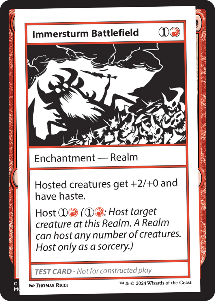 Immersturm Battlefield [Mystery Booster 2 Playtest Cards] | PLUS EV GAMES 