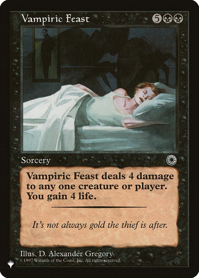 Vampiric Feast [The List] | PLUS EV GAMES 