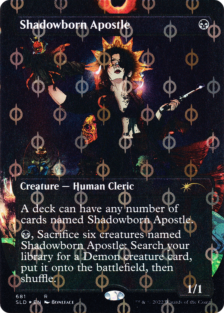 Shadowborn Apostle (681) (Step-and-Compleat Foil) [Secret Lair Drop Promos] | PLUS EV GAMES 