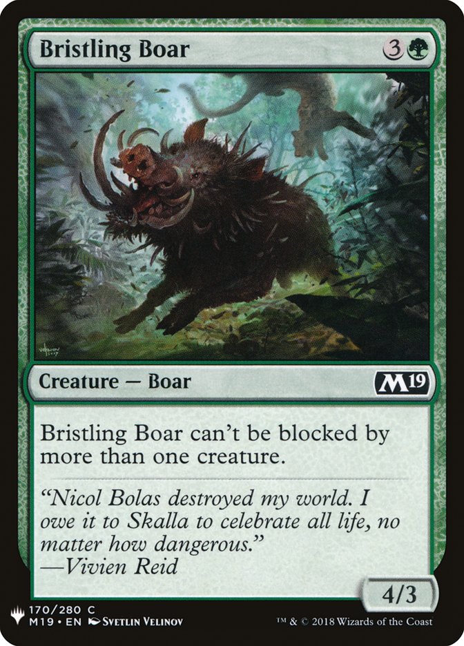 Bristling Boar [Mystery Booster] | PLUS EV GAMES 