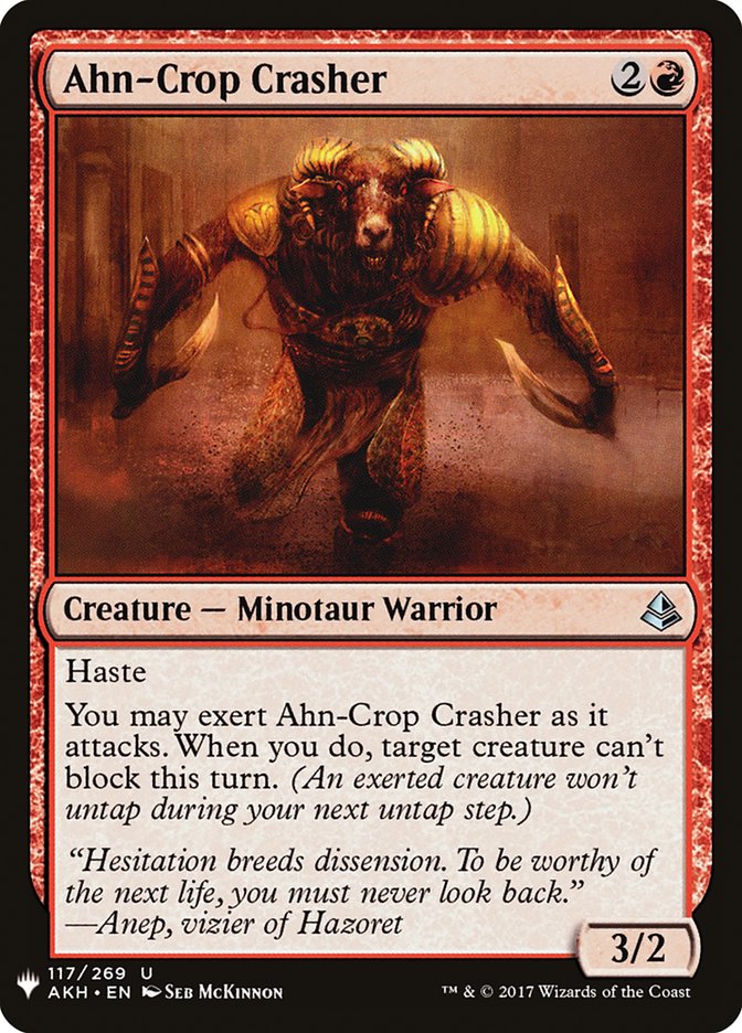 Ahn-Crop Crasher [Mystery Booster] | PLUS EV GAMES 