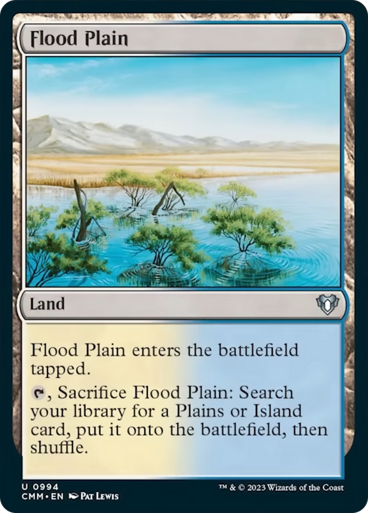 Flood Plain [Commander Masters] | PLUS EV GAMES 