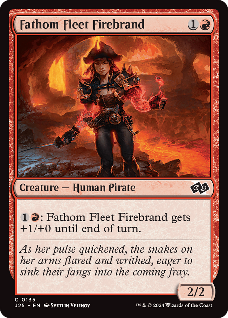 Fathom Fleet Firebrand [Foundations Jumpstart] | PLUS EV GAMES 