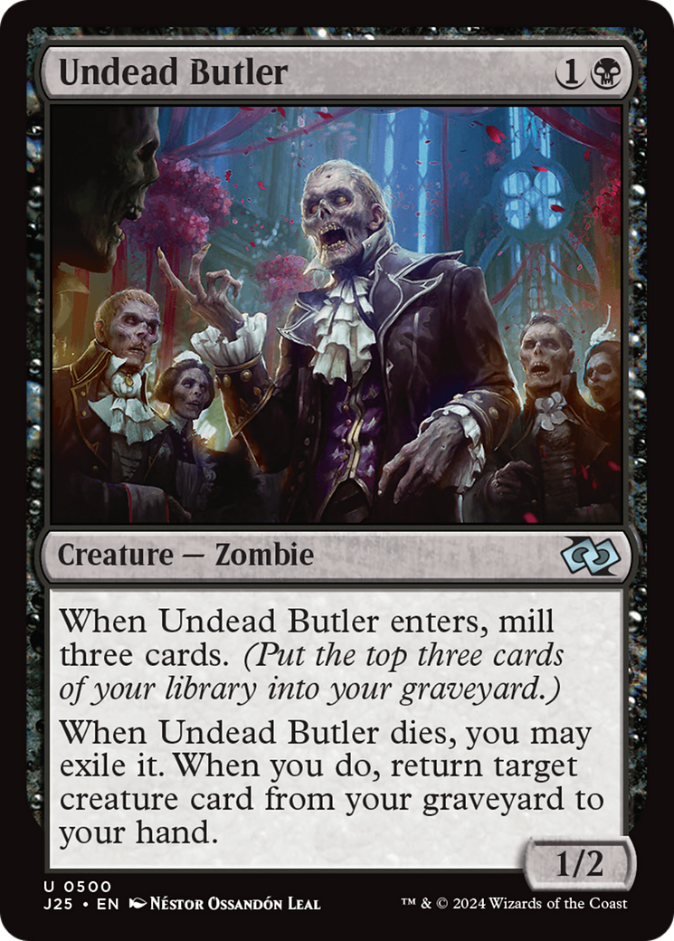 Undead Butler [Foundations Jumpstart] | PLUS EV GAMES 