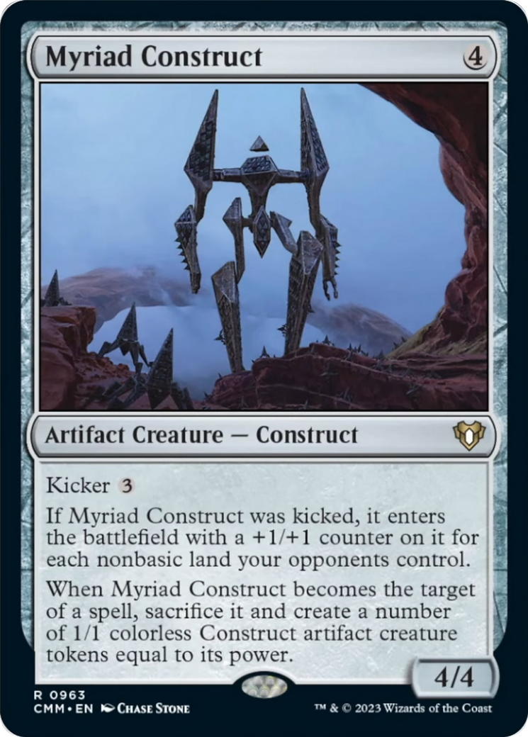 Myriad Construct [Commander Masters] | PLUS EV GAMES 