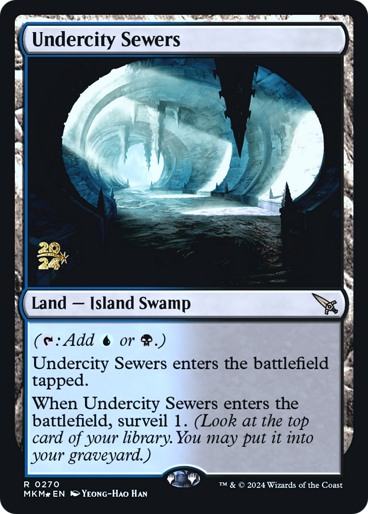 Undercity Sewers [Murders at Karlov Manor Prerelease Promos] | PLUS EV GAMES 