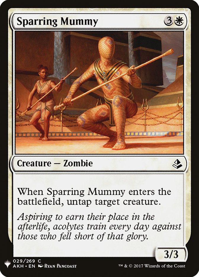 Sparring Mummy [Mystery Booster] | PLUS EV GAMES 