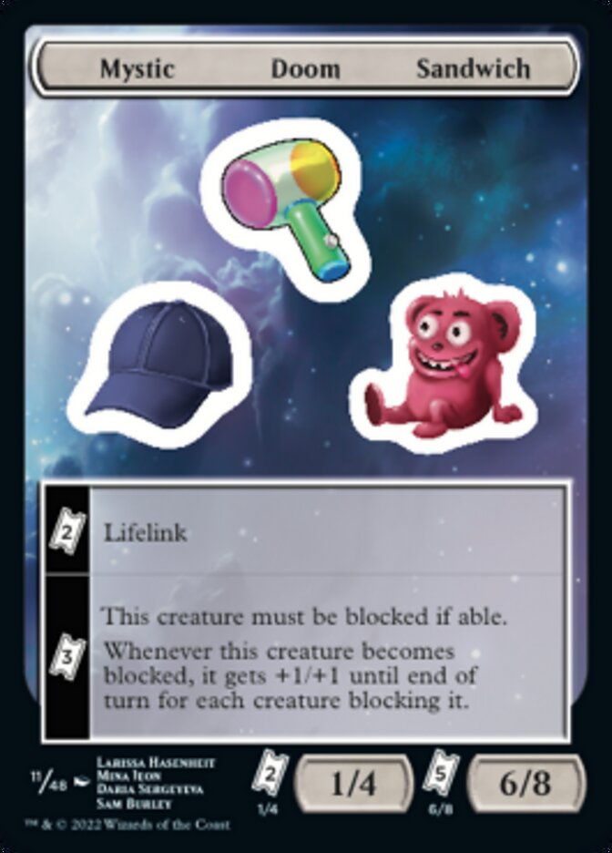 Mystic Doom Sandwich [Unfinity Stickers] | PLUS EV GAMES 