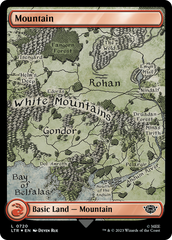 Mountain (720) (Surge Foil) [The Lord of the Rings: Tales of Middle-Earth] | PLUS EV GAMES 