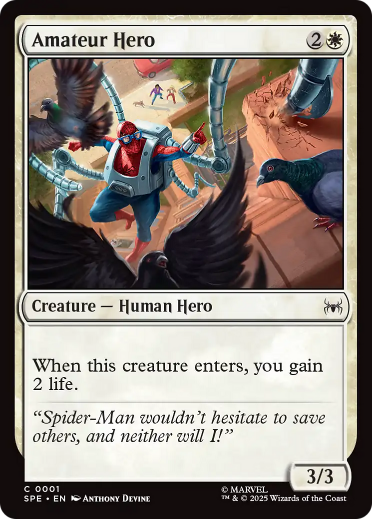 Amateur Hero [Marvel's Spider-Man: Eternal-Legal] | PLUS EV GAMES 