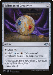 Talisman of Creativity [Modern Horizons] | PLUS EV GAMES 