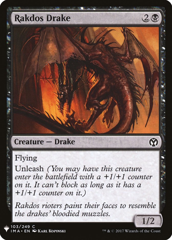 Rakdos Drake [Mystery Booster] | PLUS EV GAMES 