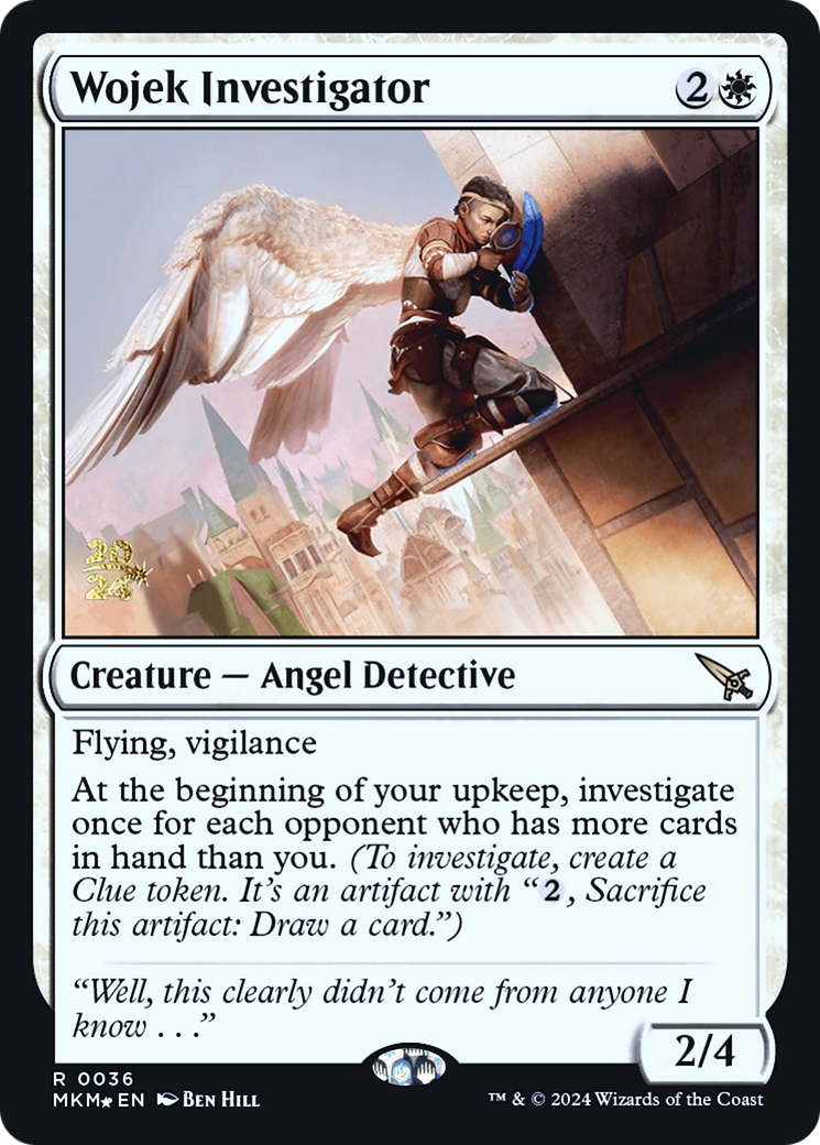 Wojek Investigator [Murders at Karlov Manor Prerelease Promos] | PLUS EV GAMES 