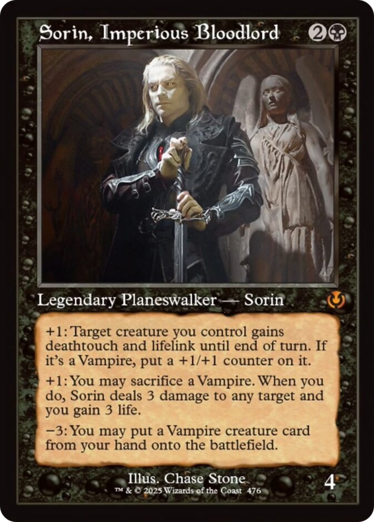 Sorin, Imperious Bloodlord (Retro Frame) [Innistrad Remastered] | PLUS EV GAMES 