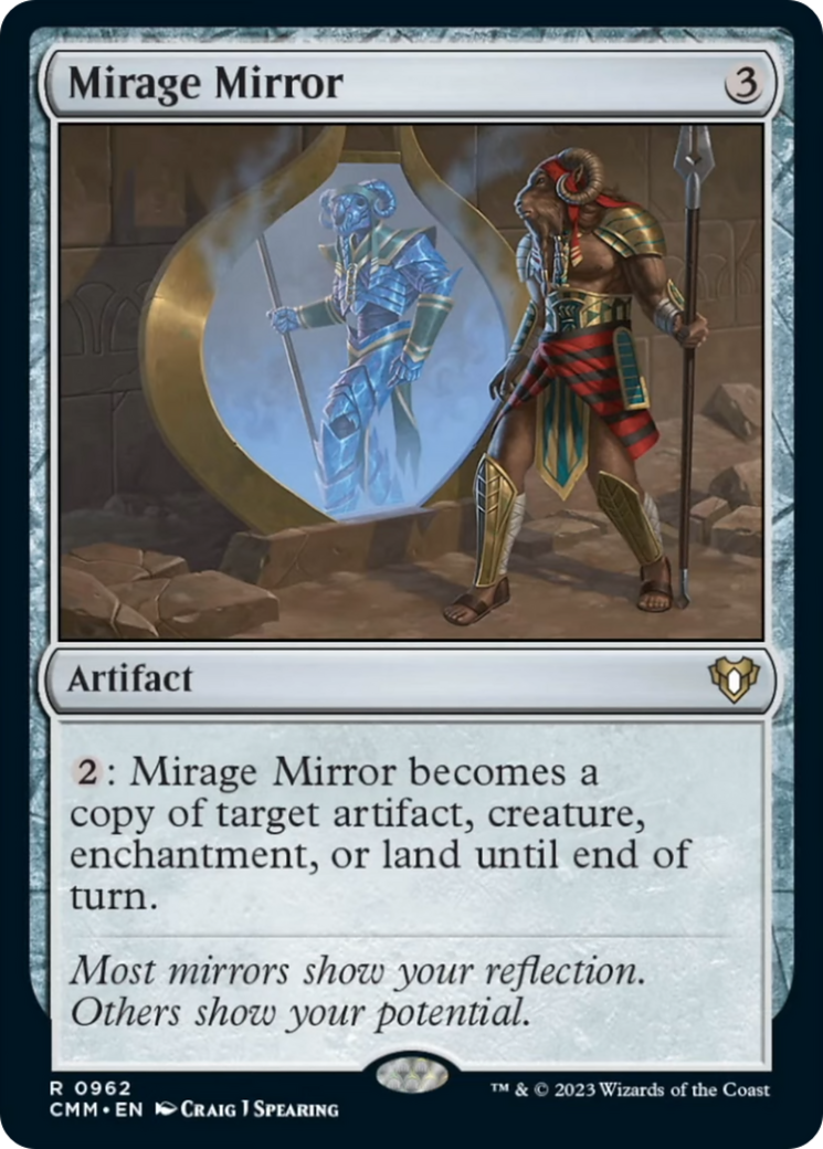 Mirage Mirror [Commander Masters] | PLUS EV GAMES 