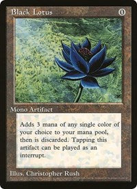 Black Lotus (Oversized) [Oversize Cards] | PLUS EV GAMES 