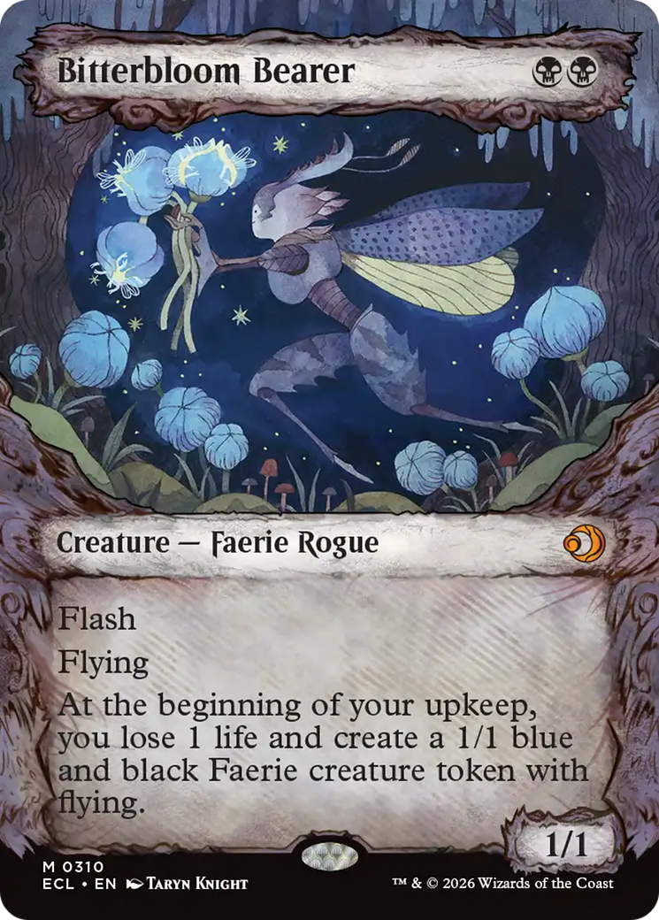 Bitterbloom Bearer (Showcase) [Lorwyn Eclipsed] | PLUS EV GAMES 