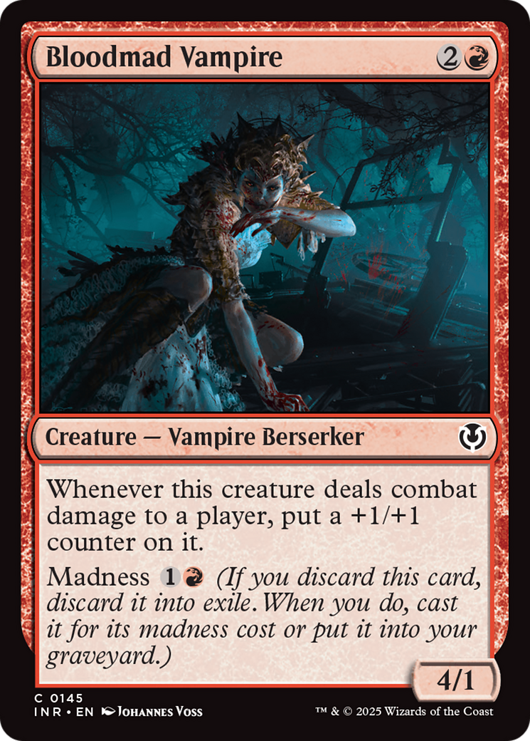 Bloodmad Vampire [Innistrad Remastered] | PLUS EV GAMES 