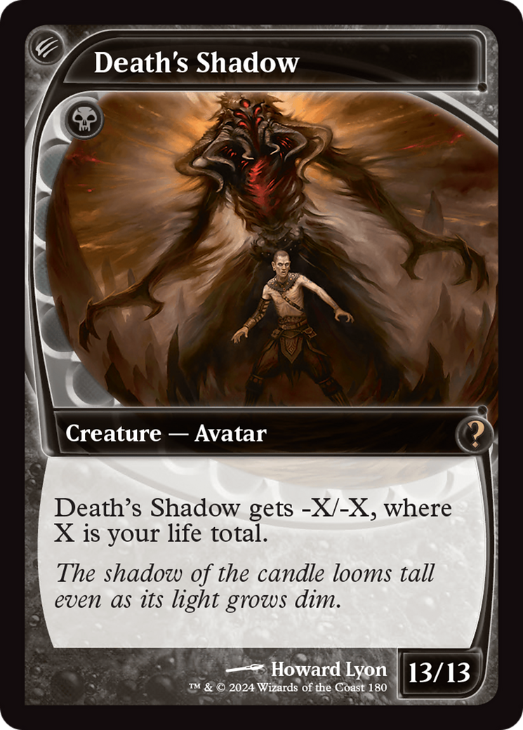 Death's Shadow (Future Sight) [Mystery Booster 2] | PLUS EV GAMES 