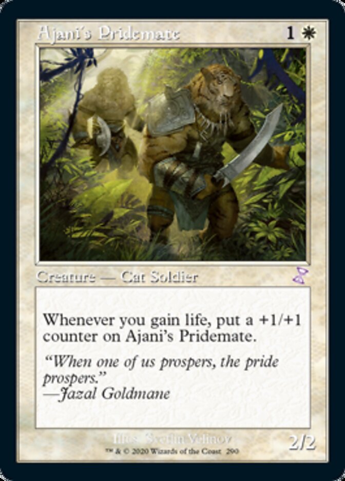 Ajani's Pridemate (Timeshifted) [Time Spiral Remastered] | PLUS EV GAMES 