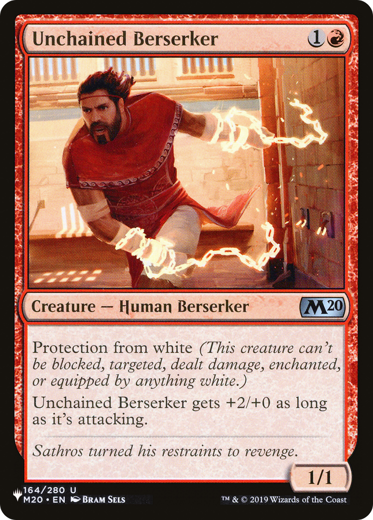 Unchained Berserker [The List Reprints] | PLUS EV GAMES 