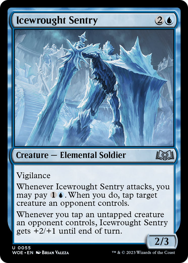 Icewrought Sentry [Wilds of Eldraine] | PLUS EV GAMES 