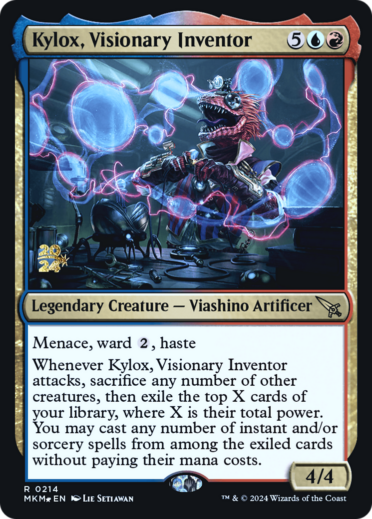 Kylox, Visionary Inventor [Murders at Karlov Manor Prerelease Promos] | PLUS EV GAMES 