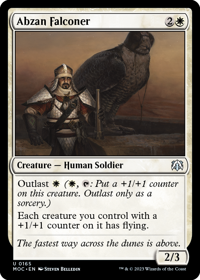 Abzan Falconer [March of the Machine Commander] | PLUS EV GAMES 