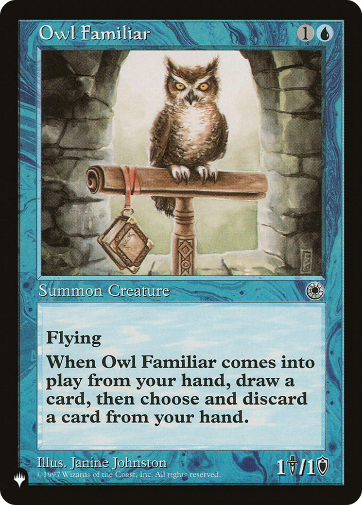 Owl Familiar [The List Reprints] | PLUS EV GAMES 