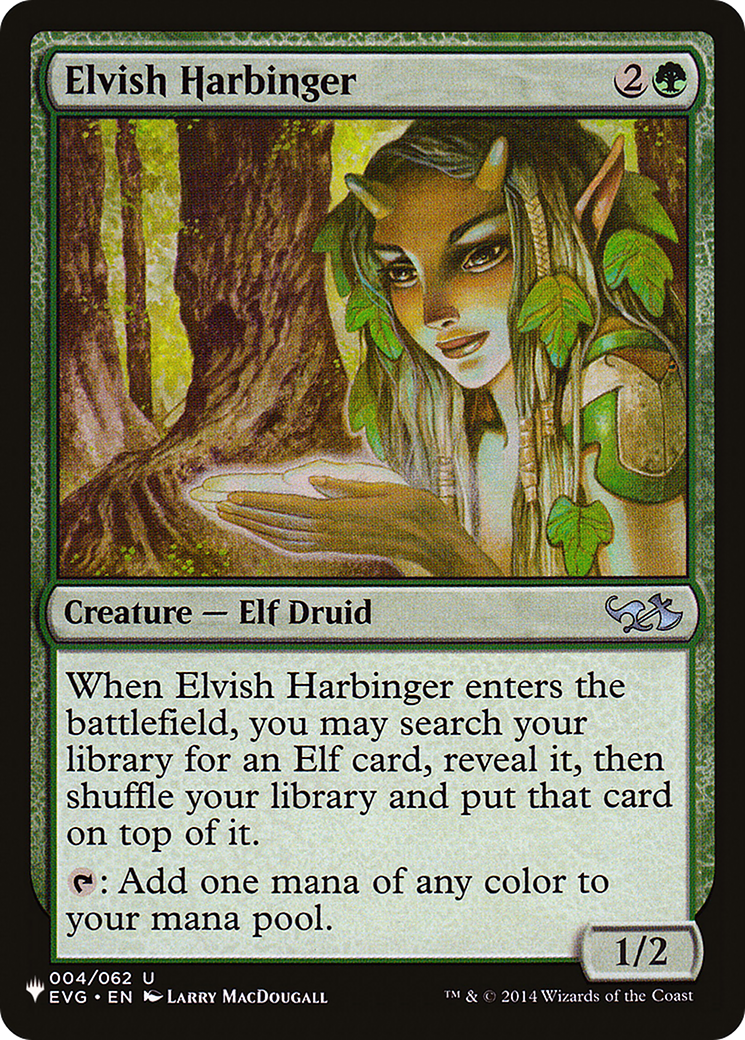 Elvish Harbinger [The List Reprints] | PLUS EV GAMES 