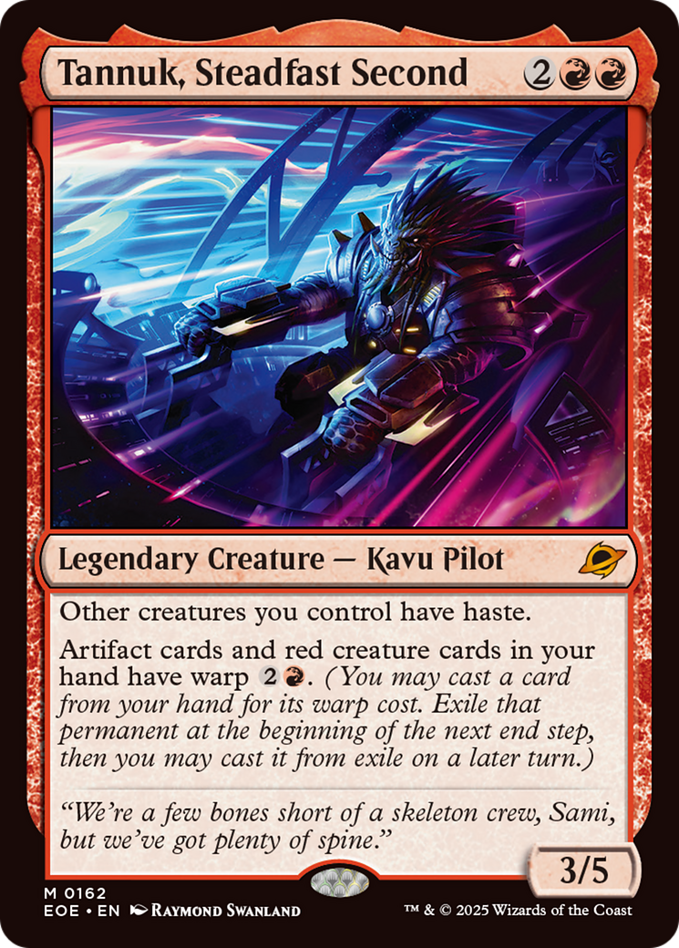 Tannuk, Steadfast Second [Edge of Eternities] | PLUS EV GAMES 