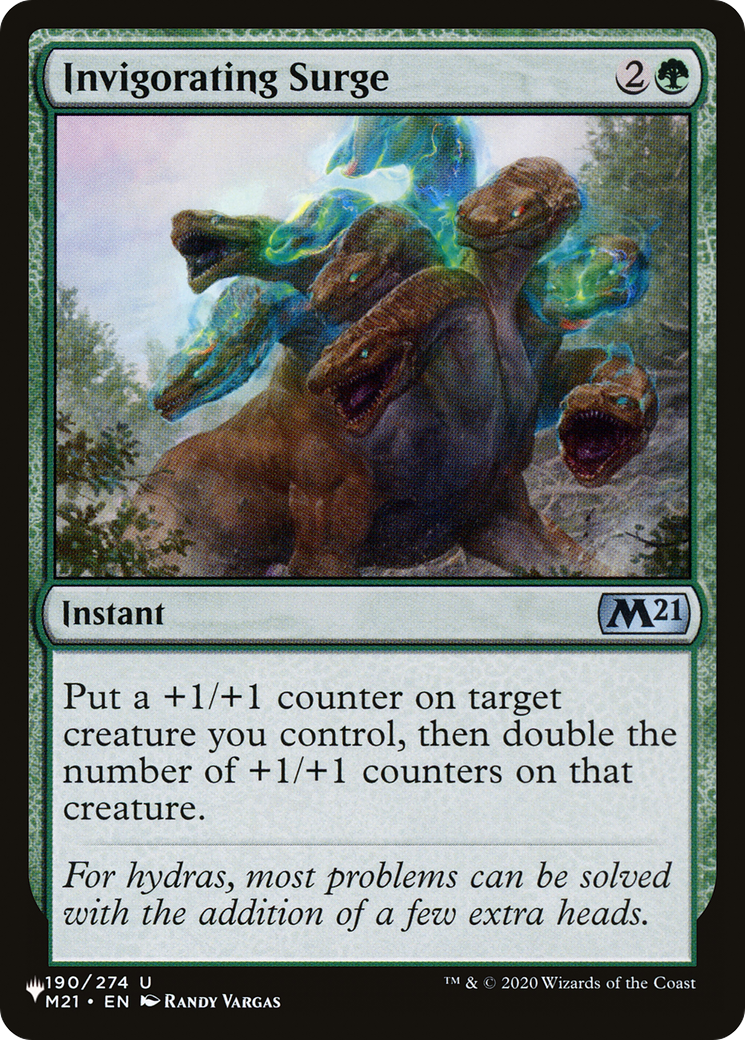 Invigorating Surge [The List Reprints] | PLUS EV GAMES 