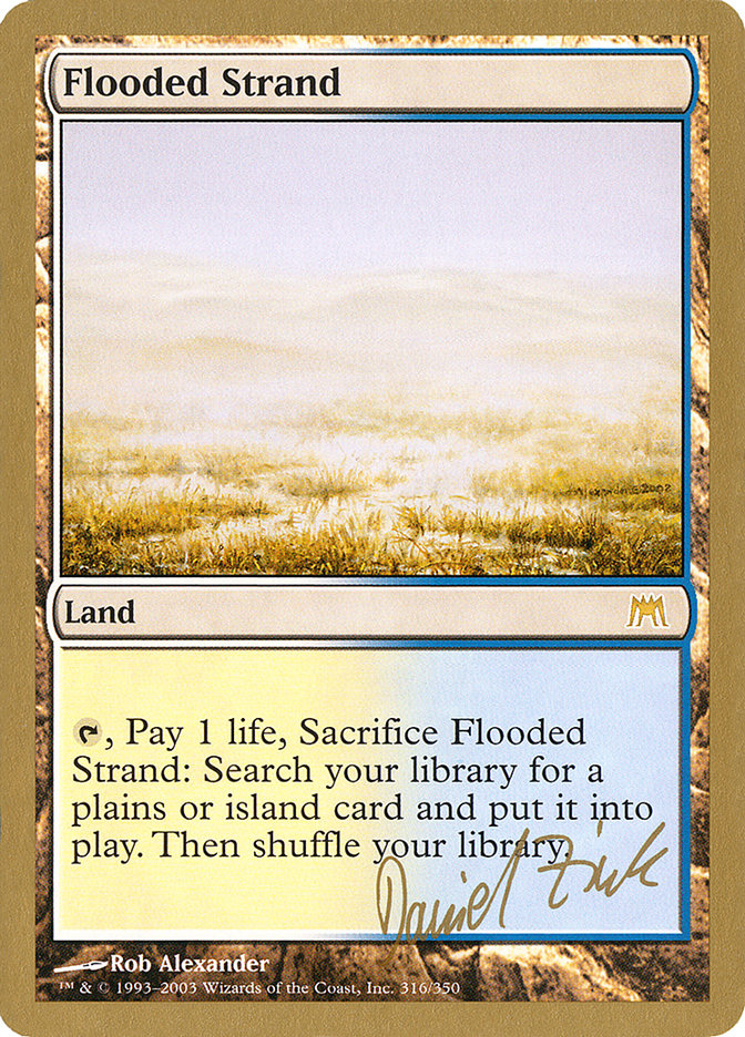 Flooded Strand (Daniel Zink) [World Championship Decks 2003] | PLUS EV GAMES 