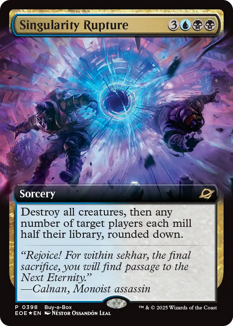 Singularity Rupture [Edge of Eternities Promo Pack] | PLUS EV GAMES 
