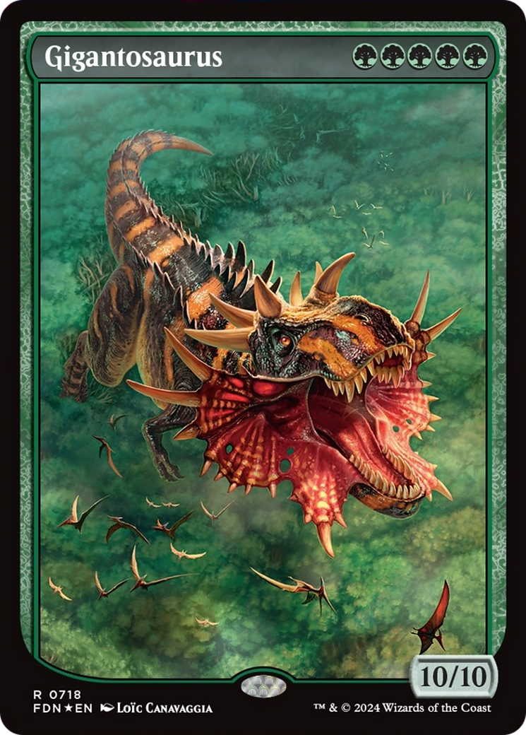 Gigantosaurus (Full Art) [Foundations] | PLUS EV GAMES 