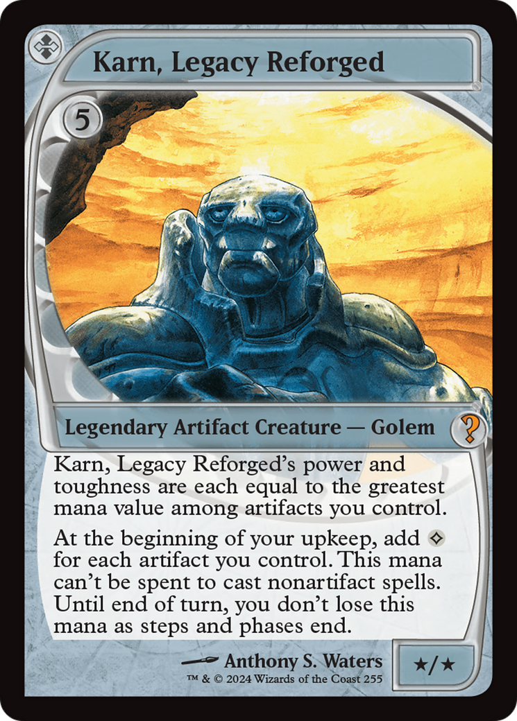 Karn, Legacy Reforged (Future Sight) [Mystery Booster 2] | PLUS EV GAMES 