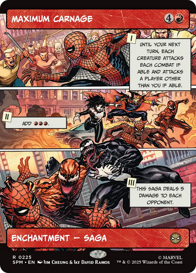 Maximum Carnage (Borderless) [Marvel's Spider-Man] | PLUS EV GAMES 