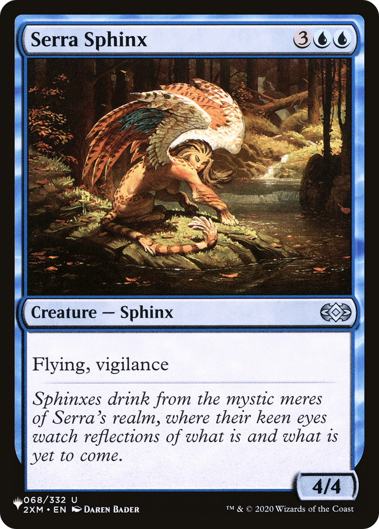 Serra Sphinx [The List Reprints] | PLUS EV GAMES 