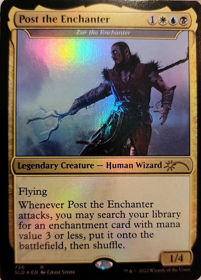 Zur the Enchanter - Post the Enchanter [Secret Lair Drop Promos] | PLUS EV GAMES 