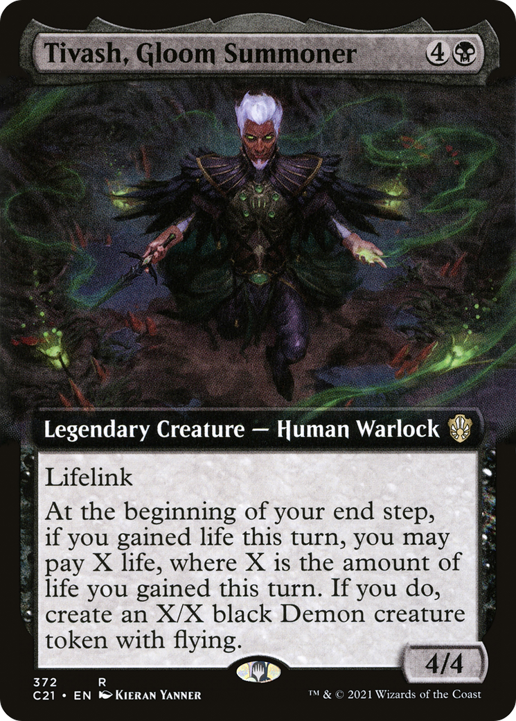 Tivash, Gloom Summoner (Extended) [Commander 2021]